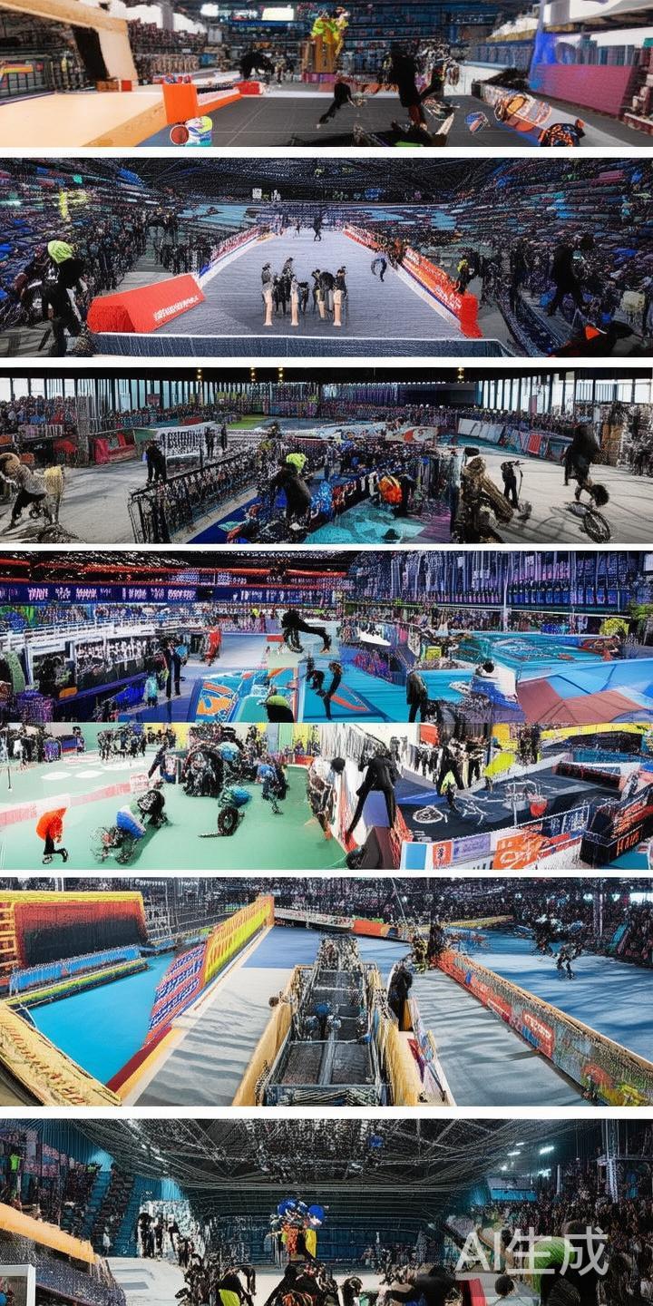 以极限运动为例，平台不仅组织滑板、攀岩、BMX等极